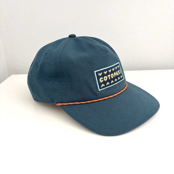 Cotopaxi Steps to the Sun Heritage Rope Hat in Abyss Teal with Buckle Closure - Picture 1 of 6